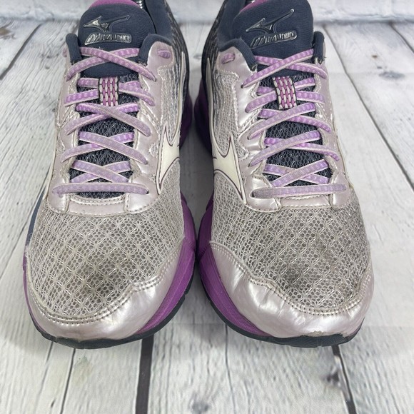 Mizuno Sneaker  Women's Size 8 Wover  Rider 19 Running Athletic Training Workout - Picture 3 of 15